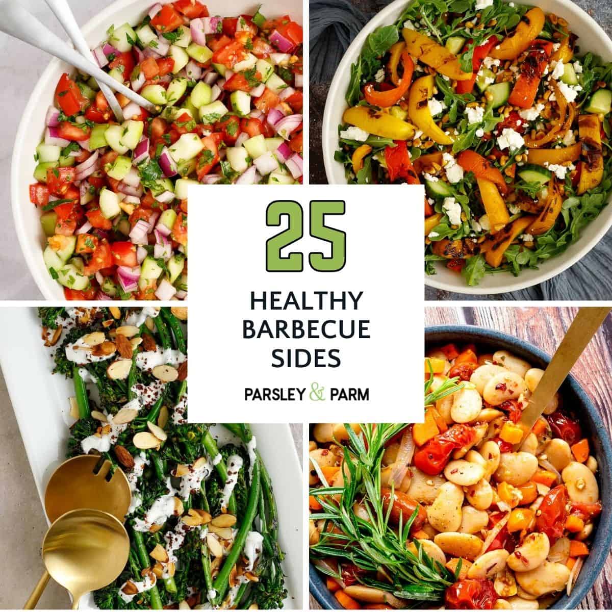 Feature image for recipe collection titled 25 healthy barbecue sides that everyone will love.