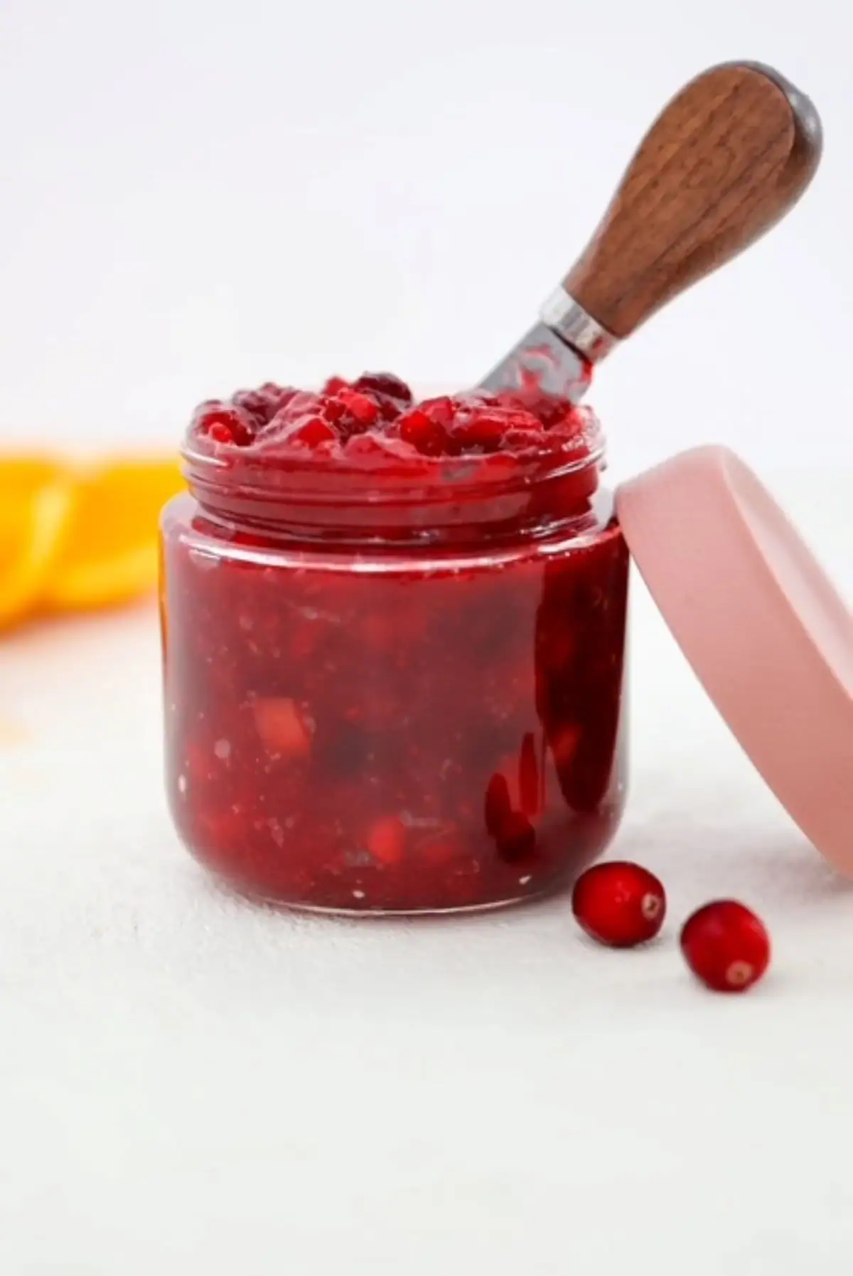 healthy cranberry sauce for Thanksgiving